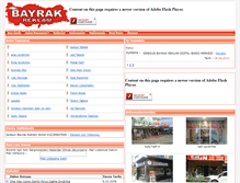 Tablet Screenshot of bayrakreklam.com